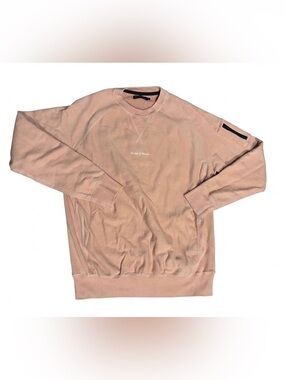 Raised By Wolves Men’s Crewneck Sweatshirt Peach Size Medium 100% Cotton